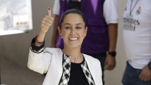 Mexique : la candidate de gauche Claudia Sheinbaum donnée gagnante de la présidentielle